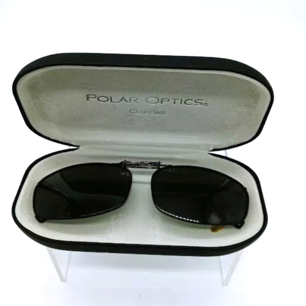New In Case Polar Optics Clip On Sun Shades